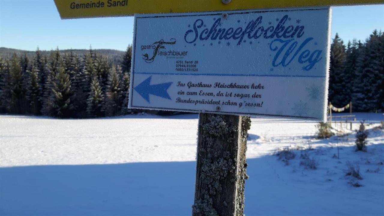 Viehberghuette Hotel Sandl Kültér fotó